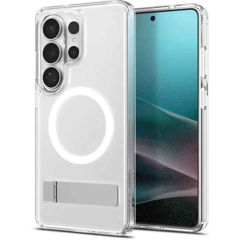 Θήκη Samsung Galaxy S26 Ultra Spigen Ultra Hybrid S MagFit Ανθεκτική Σκληρή με MagSafe - Clear / White (ACS11032)