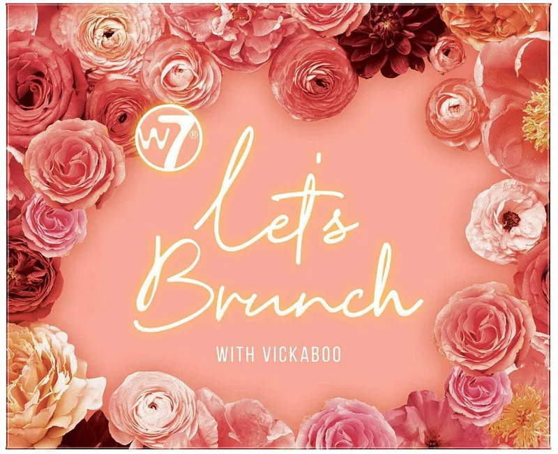 ΠΑΛΕΤΑ ΣΚΙΩΝ W7 LET'S BRUNCH PRESSED PIGMENT PALETTE
