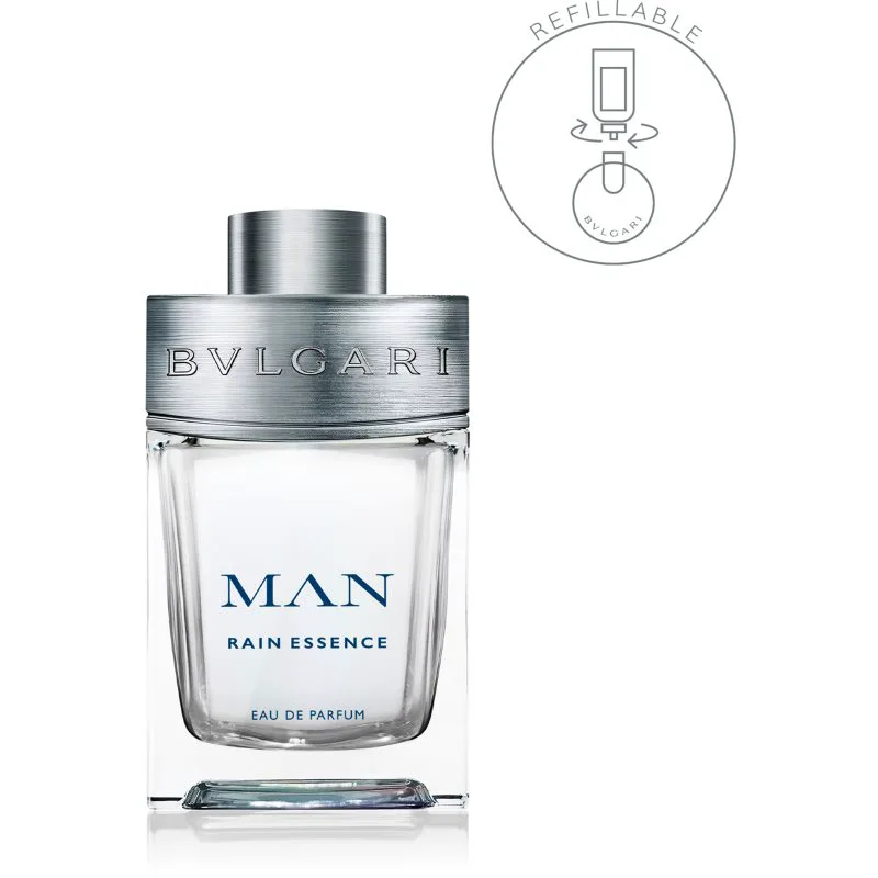 BVLGARI Bvlgari Man Rain Essence Eau de Parfum επαναπληρώσιμο για άντρες 100 ml