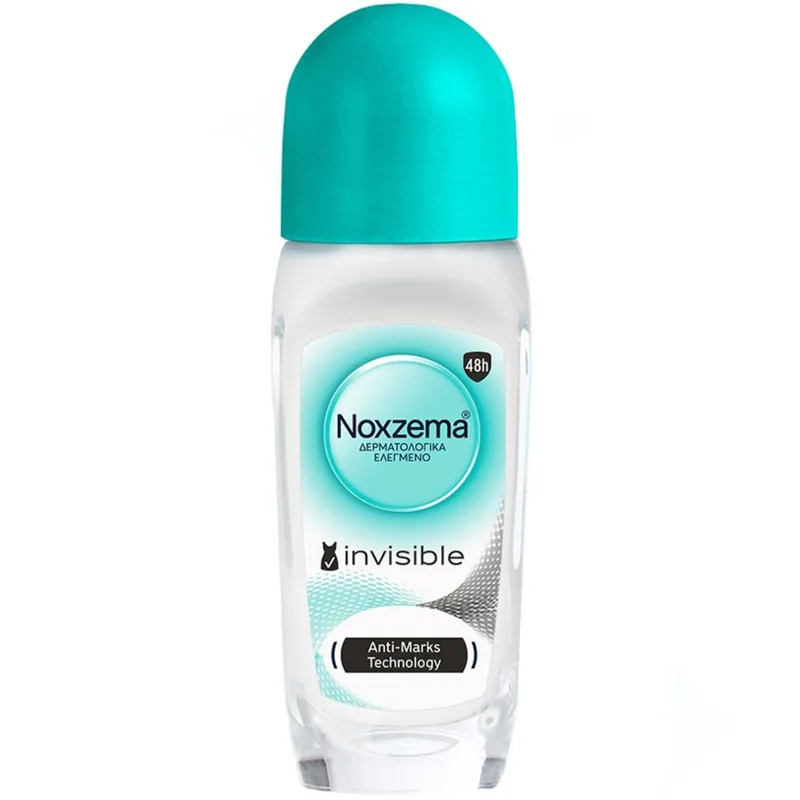 Noxzema Invisible Anti-Perspirant 48h On Skin & Clothes Γυναικείο Αντιιδρωτικό Αποσμητικό με Άρωμα Φρεσκάδας για 48ωρη Προστασία 50ml