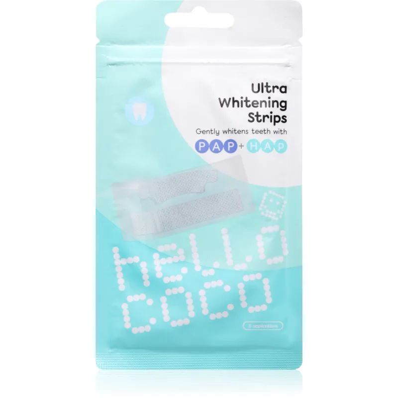 hello coco Ultra Whitening Strips λευκαντικές ταινίες 5 τμχ