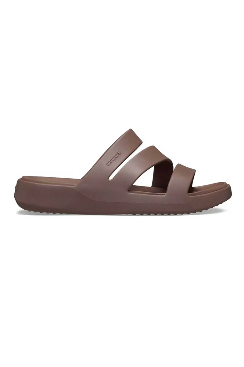 Crocs γυναικεία σανδάλια "Getaway Strappy-Stucco" - E79760 Καφέ