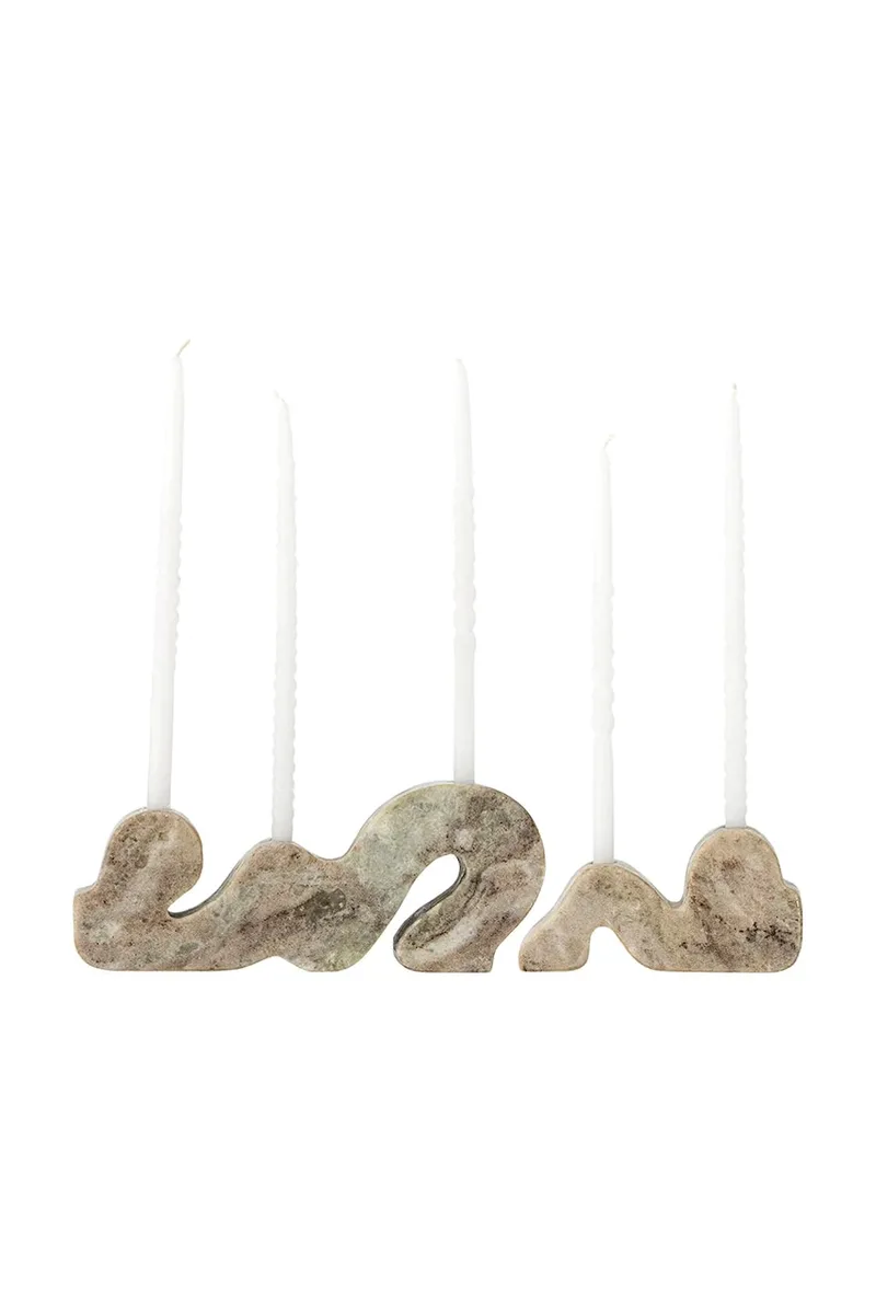 Διακοσμητικά κηροπήγια Bloomingville 25 x 4 x 10/15 x 4 x 7 cm 2-pack