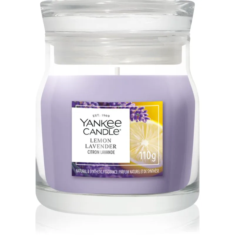 Yankee Candle Lemon Lavender αρωματικό κερί Signature 110 γρ