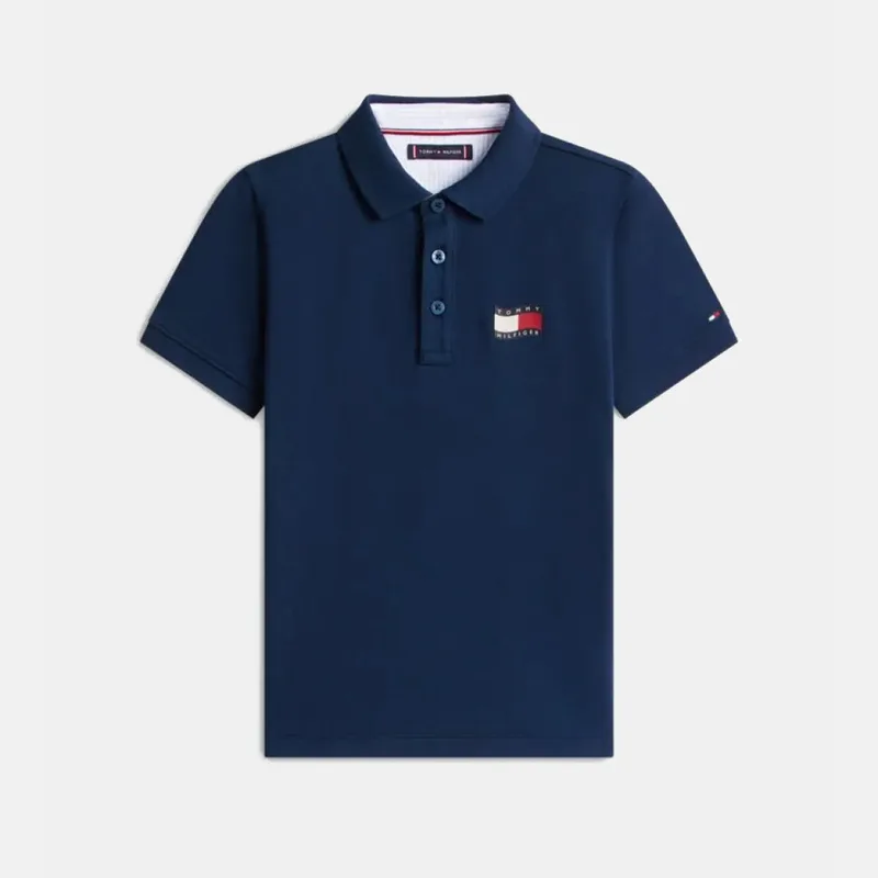 Tommy Jeans Wavy Flag Παιδικό Polo T-shirt (9000271074_75502)