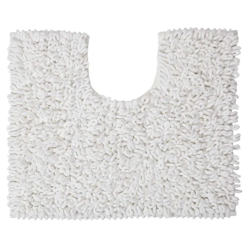 Ταπέτο Λεκάνης Microfiber 45x55εκ. Twist White Sealskin 294645010 (Ύφασμα: Microfiber, Χρώμα: Λευκό) - sealskin - sl-294645010