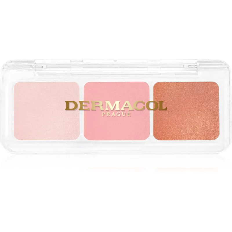 Dermacol Compact Trio Παλέτα σκιών για τα μάτια απόχρωση 4 Fairy Flirtini 4.2 γρ