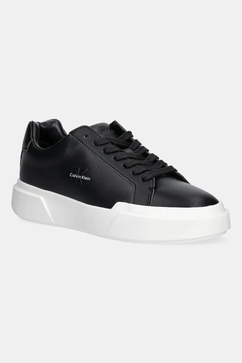 Δερμάτινα sneakers Calvin Klein CHUNKY CUPSOLE LACEUP LTH
