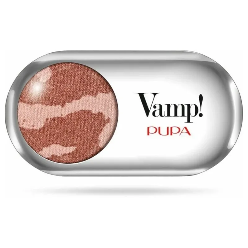 Pupa milano Highly Pigmented Eyeshadows Vamp! (Compact Eyeshadow) 1.5 g - Shade: 207 Seductive Bronze - Fusion
