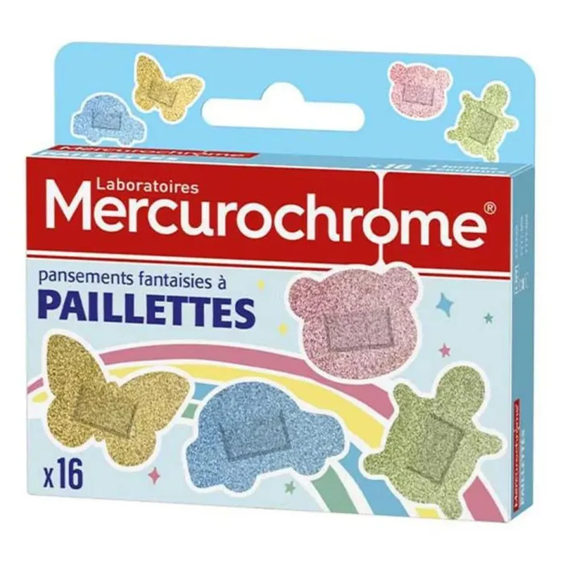 Mercurochrome Fantasy Sequin Patches x16