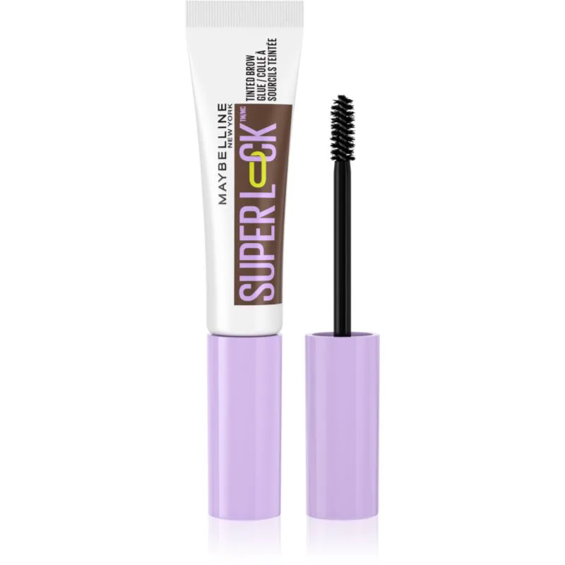 MAYBELLINE NEW YORK Super Lock σταθεροποιητικό τζελ Για τα φρύδια απόχρωση Deep Brown 8 γρ