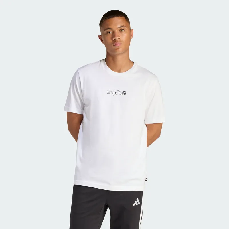 adidas Sportswear Coffee Cafe Donut Box Graphic Ανδρικό T-Shirt (9000259339_1539)