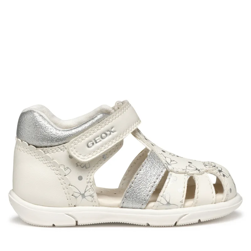 Σανδάλια Geox B Sandal Zapito B556FA 000BC C0007 Λευκό