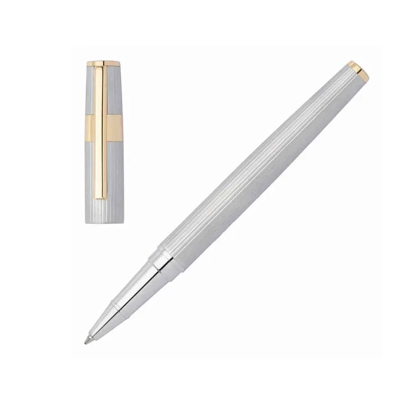 HUGO BOSS Στυλό Rollerball Pinstripe Silver HSV2855B