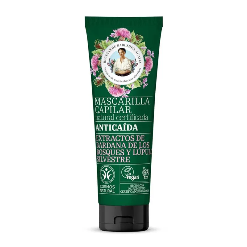 Green Agafia Wild Hops Anti-Hair Loss Hair Mask Naturale 200ml