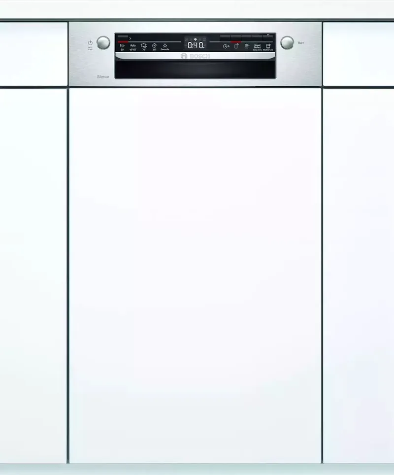 Bosch SPI2IKS10E Inox Εντοιχιζόμενο Πλυντήριο Πιάτων 45cm SPI2IKS10E