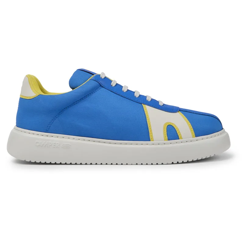CAMPER Runner K21 - Sneakers Για Ανδρικα - Μπλε, Μέγεθος 39, Cotton fabric/Smooth leather