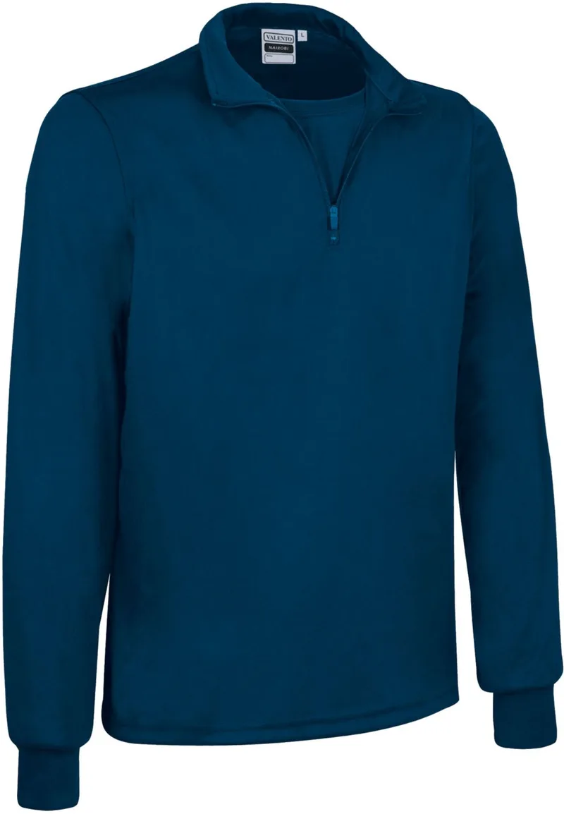 Μακρυμάνικο Polo Shirt NAIROBI Valento POVANAIMR Orion Navy Blue
