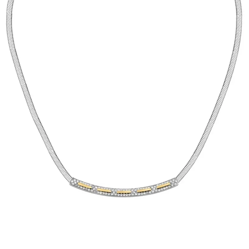 Δίχρωμο κολιέ Trussardi Concept Stainless Steel TJAYY03 TJAYY03 Ατσάλι