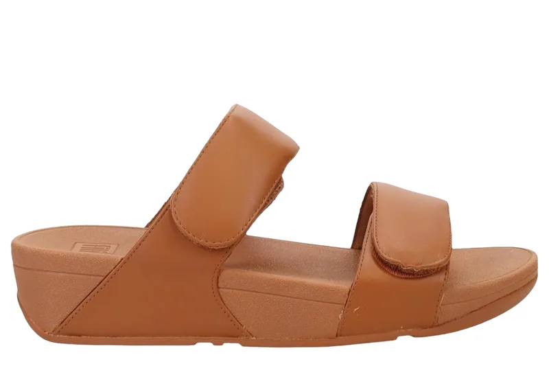 Σανδάλια Fitflop Lulu Velcro Adj Slide FV6-592-LIGHT TAN Γυναικείο