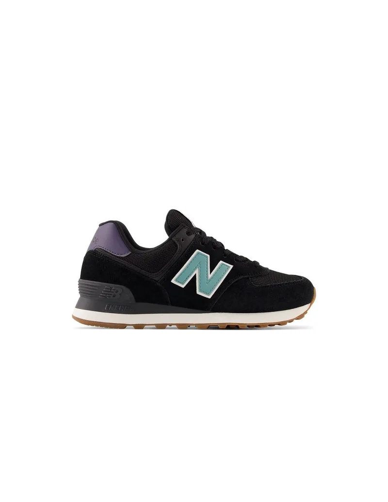 New Balance 574 Γυναικεία Sneakers Μαύρα WL574RA
