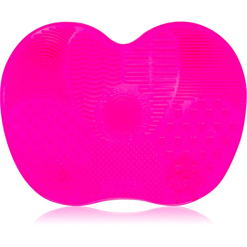 Lash Brow Silicone Make-up Brush Wash Matte Ροζ καθαριστική βάση για πινέλα μέγεθος S 1 τμχ