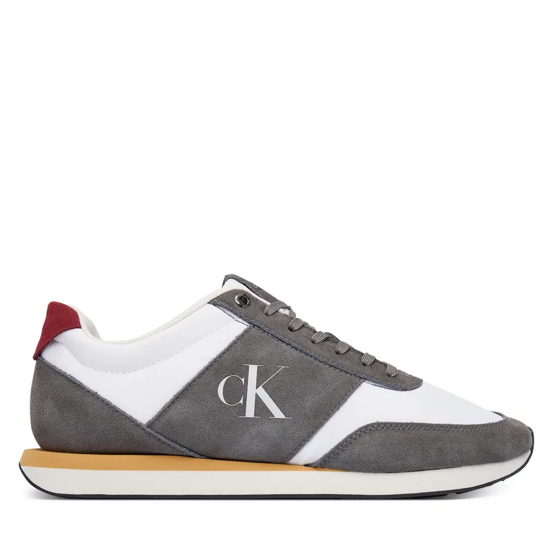 Αθλητικά Calvin Klein Retro Runner Band Lth-Su HM0HM02212 Γκρι