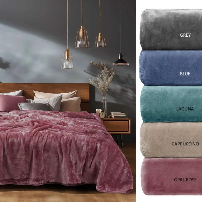 Κουβερτα Μονη 160X220 Adam Home 700 - Blue