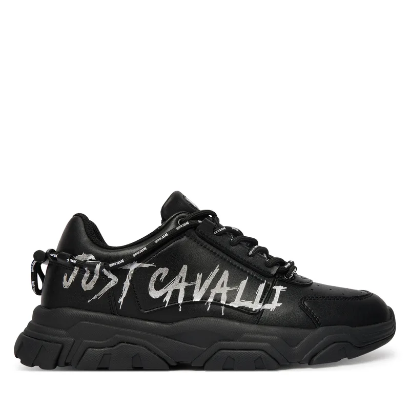 Αθλητικά Just Cavalli 80QA3SH1 ZPC21 Μαύρο