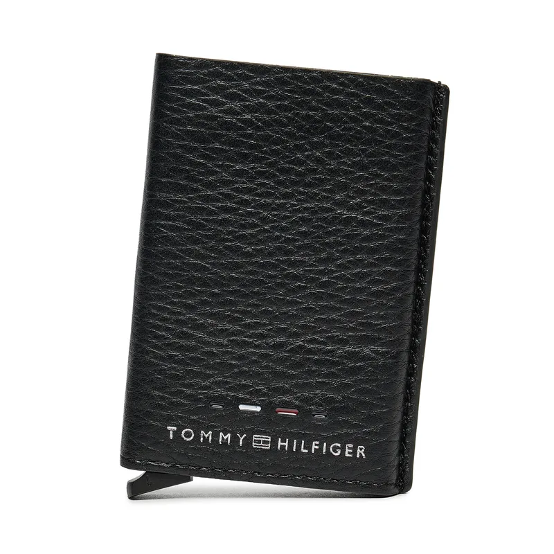 Θήκη πιστωτικών καρτών Tommy Hilfiger AM0AM12760 Μαύρο
