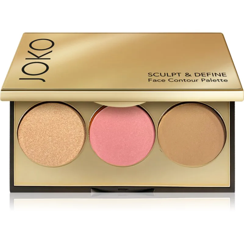 JOKO Sculpt & Define μικρή παλέτα περιγράμματος απόχρωση 02 Mocha Haze 8 γρ