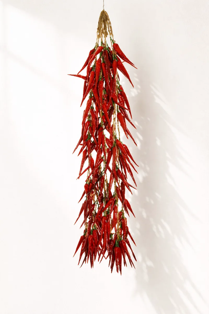 Πιπεριες Τσιλι Κρεμαστες 0x0x59cm Μονόχρωμο Evergreens