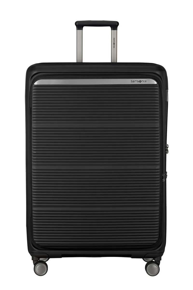 Βαλίτσα 4 ρόδες PARALUX HS ΜΑΥΡΟ Size 81