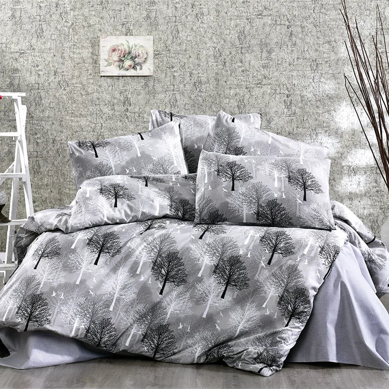 Παπλωματοθήκη Μεμονωμένη Μονή 160X240 Dimcol Forest 312 (160x240)