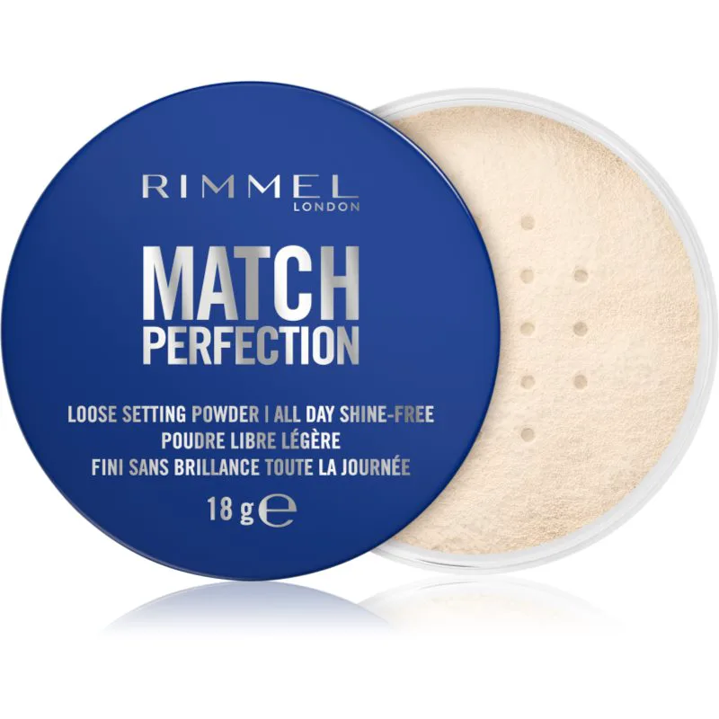 Rimmel Match Perfection μεταλλική πούδρα 18 γρ