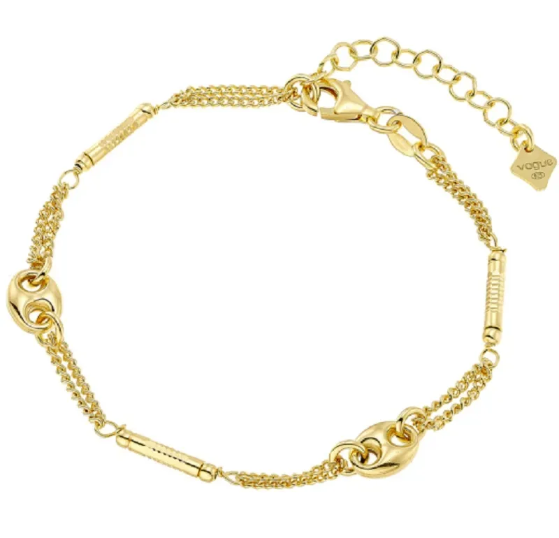 Γυναικείο επίχρυσο βραχιόλι Vogue 925 7315301 7315301 Ασήμι