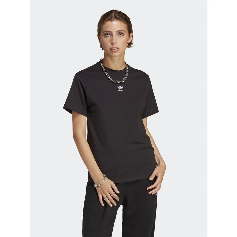 adidas T-Shirt Adicolor Essentials Regular T-Shirt IC1826 Μαύρο Regular Fit