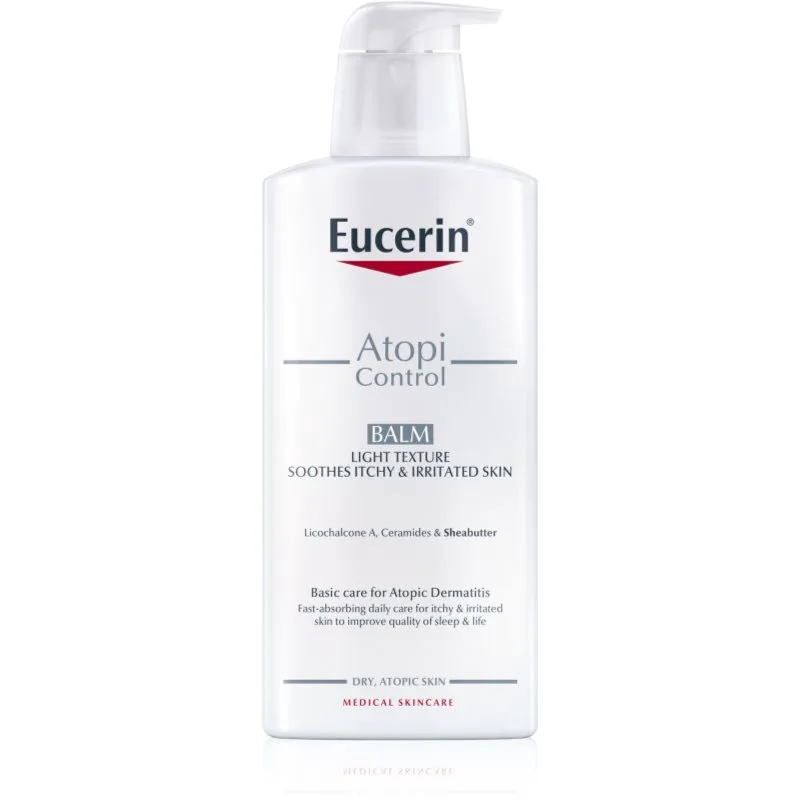 Eucerin AtopiControl ελαφρύ ενυδατικό γαλάκτωμα για κνησμώδες και ερεθισμένο δέρμα 400 ml