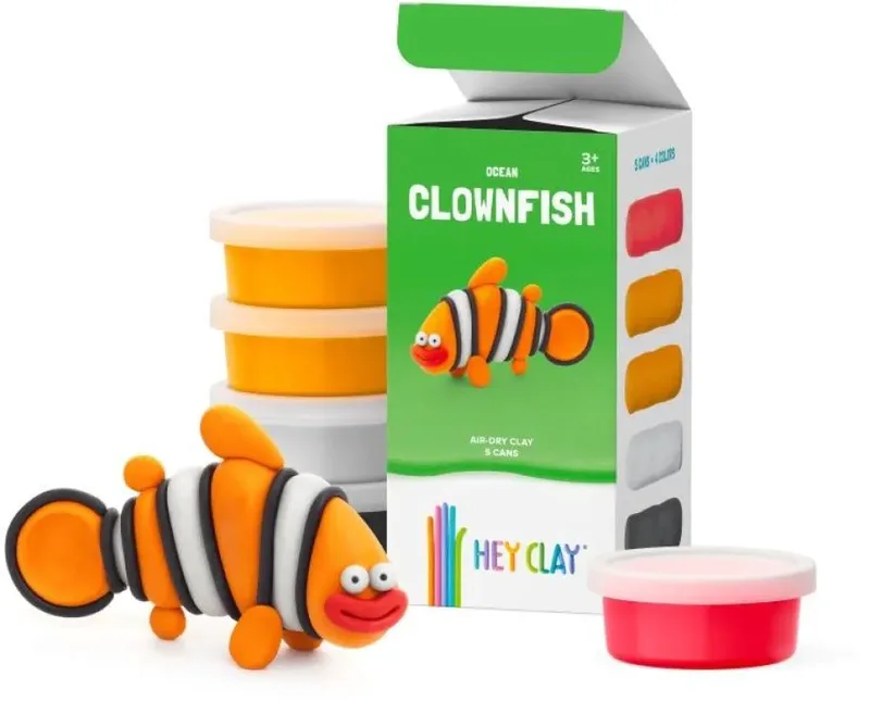 Παιχνίδι με πηλό Hey Clay Claymates - Clownfish