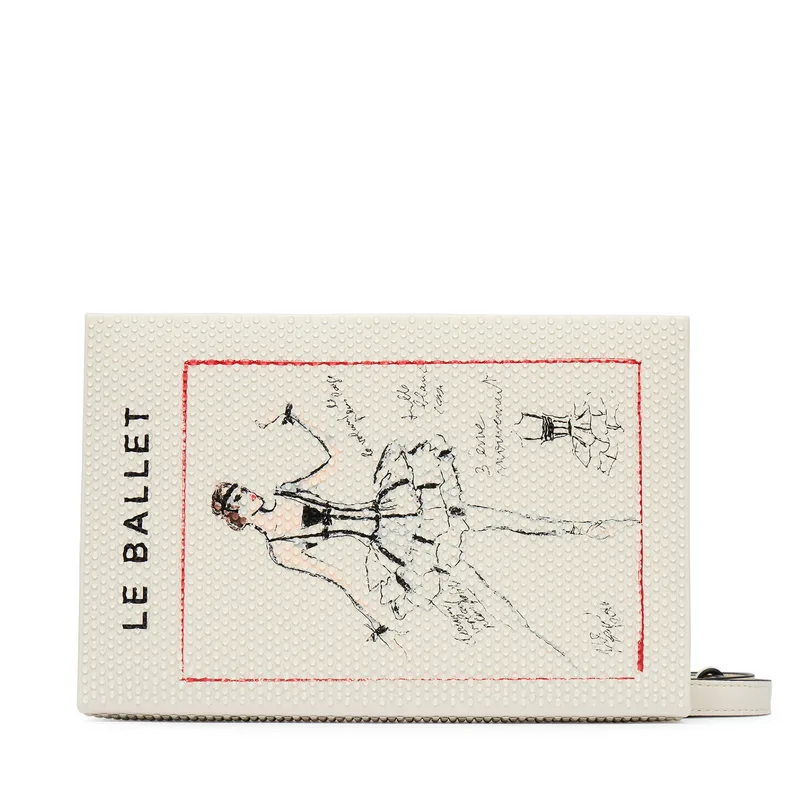 Τσάντα KARL LAGERFELD B3W30241 Κρεμ
