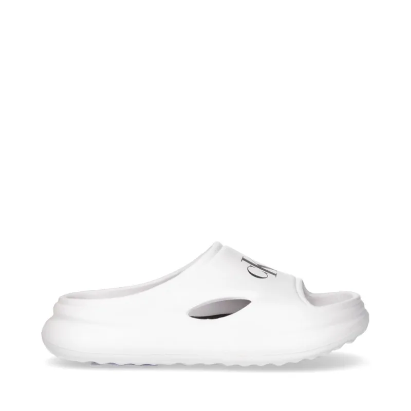 Παιδικές Σαγιονάρες Calvin Klein V3X0-80930-0083 100 Λευκές