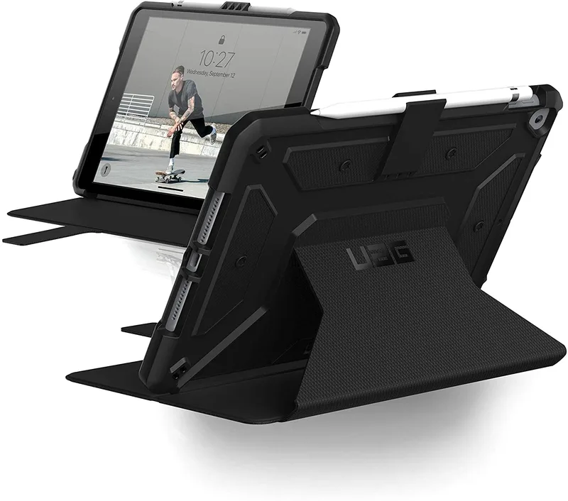 UAG Ανθεκτική Θήκη Metropolis Apple iPad 10.2" 2021 / 2020 / 2019 με Apple Pencil Slot - Black (121916114040)