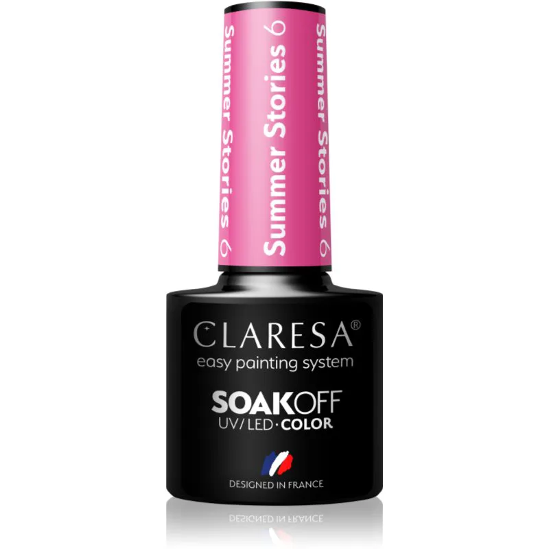Claresa SoakOff UV/LED Color Summer Stories τζελ βερνίκι νυχιών απόχρωση 6 5 γρ