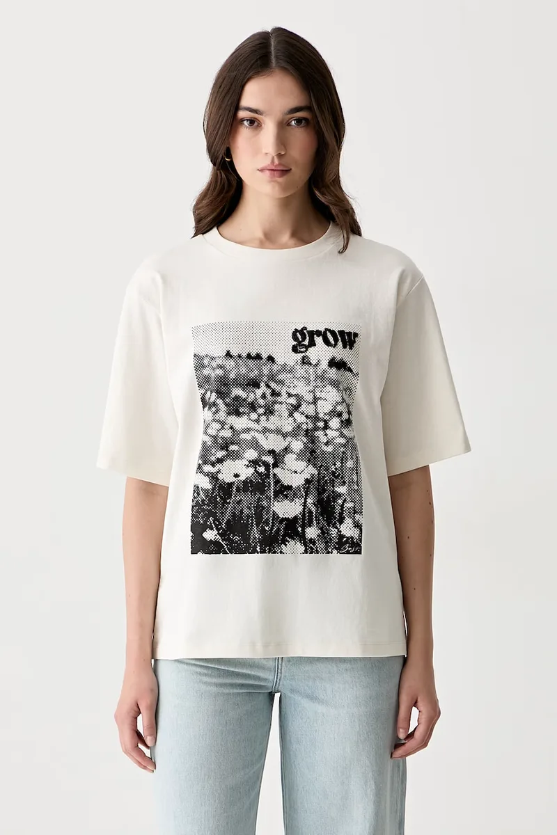 BOSS Πορτοκαλί t-shirt γυναικείο βαμβακερό C_Eregular_4