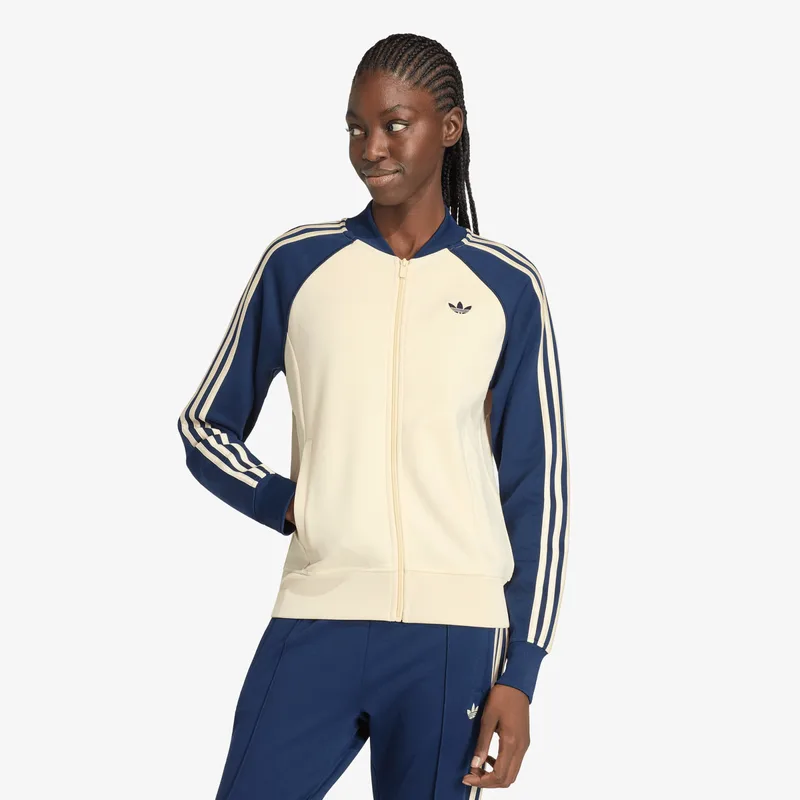 Φούτερ adidas Sst Classic Track Top Warm Vanilla/ Night Indigo S