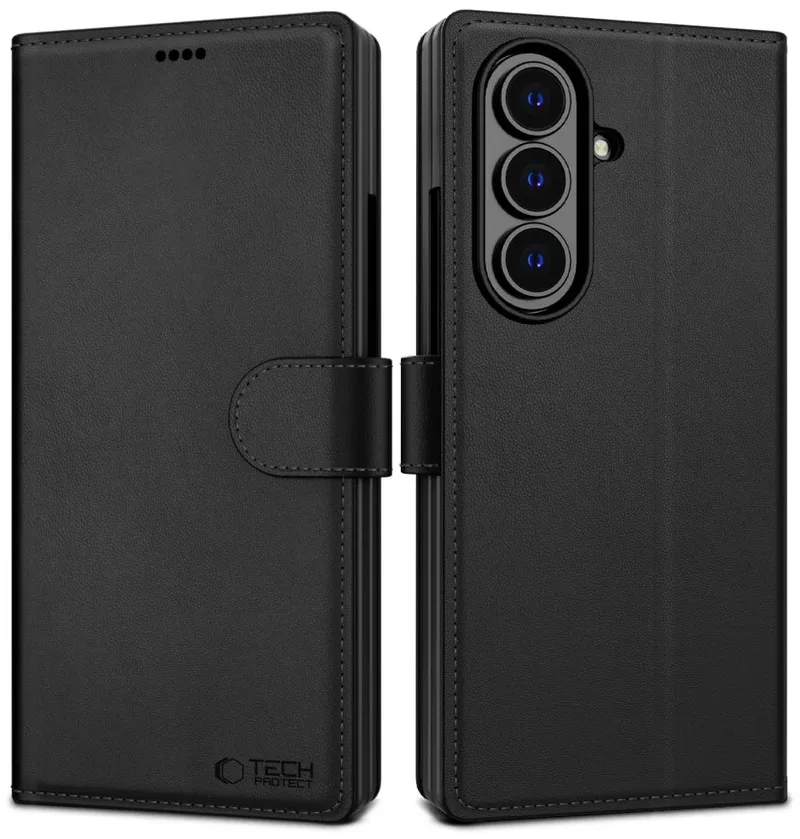 Θήκη Tech-Protect Wallet Black Samsung Galaxy Z Fold 7