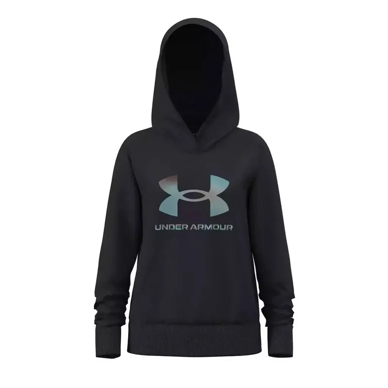 Under Armour Kids Rival Fleece Shimmer Hoodie (6004118-005)