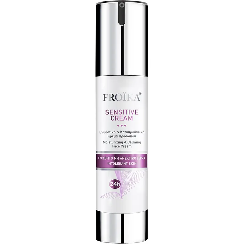 Froika Sensitive Cream Ενυδατική, Καταπραϋντική Κρέμα Προσώπου για το Ευαίσθητο & Ερεθισμένο Δέρμα 50ml