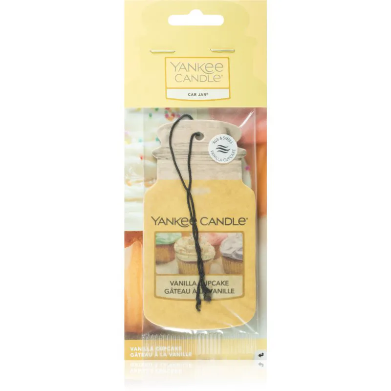 Yankee Candle Vanilla Cupcake αποσμητικό χώρου αυτοκινήτου 1 τμχ