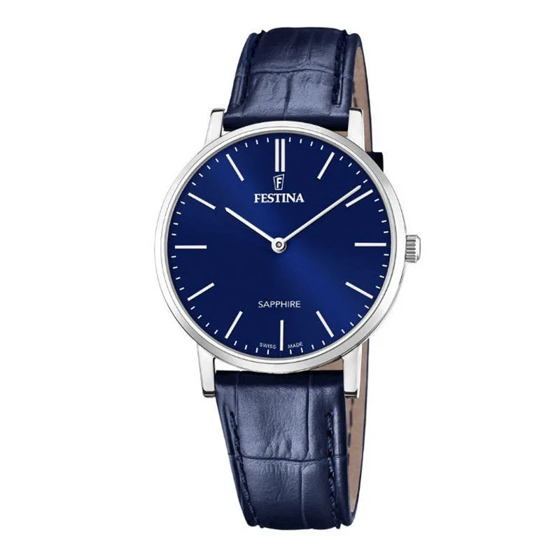 FESTINA Blue Leather Strap F20012/3